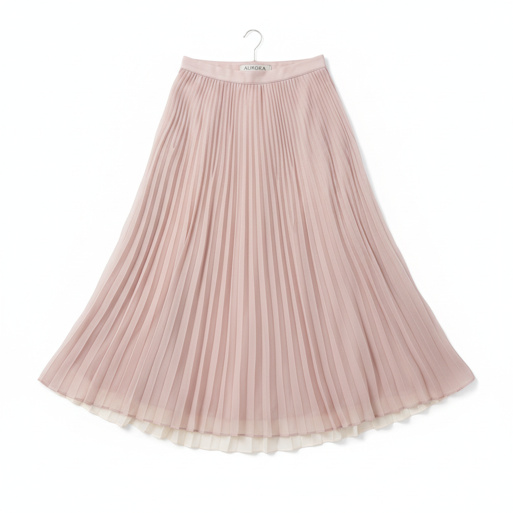 Women's Pleated Midi Skirt