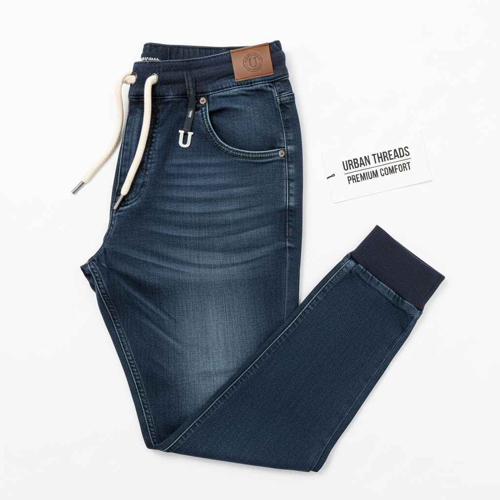 Men's Denim Jogger Pant