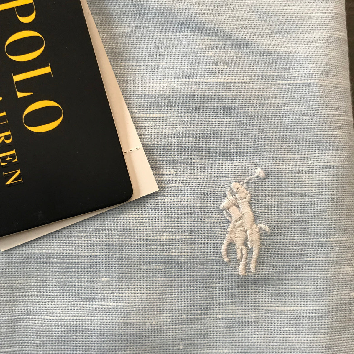 Men’s 100% French Linen Shirt - Classic Sky Blue