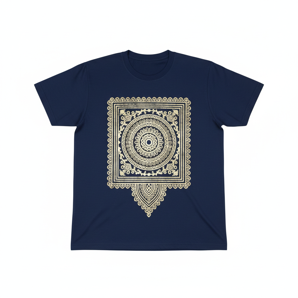 Gold Geometric T-shirt