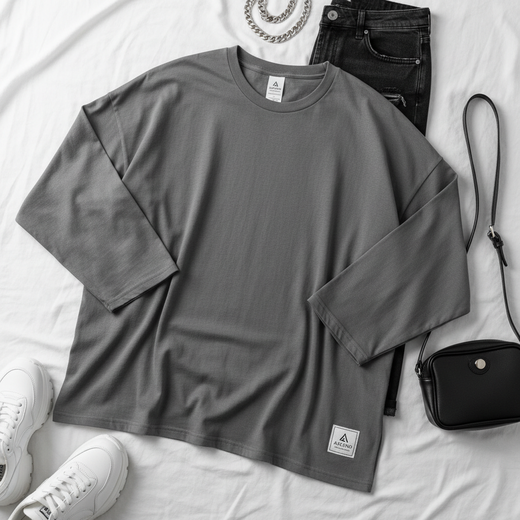 Oversized Drop Shoulder T-Shirt