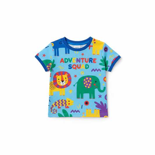 Kids' Colorful Graphic T-Shirt