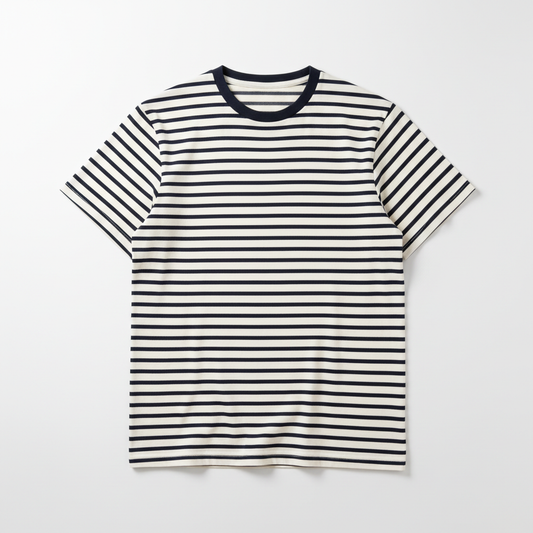 Striped Crew Neck T-Shirt