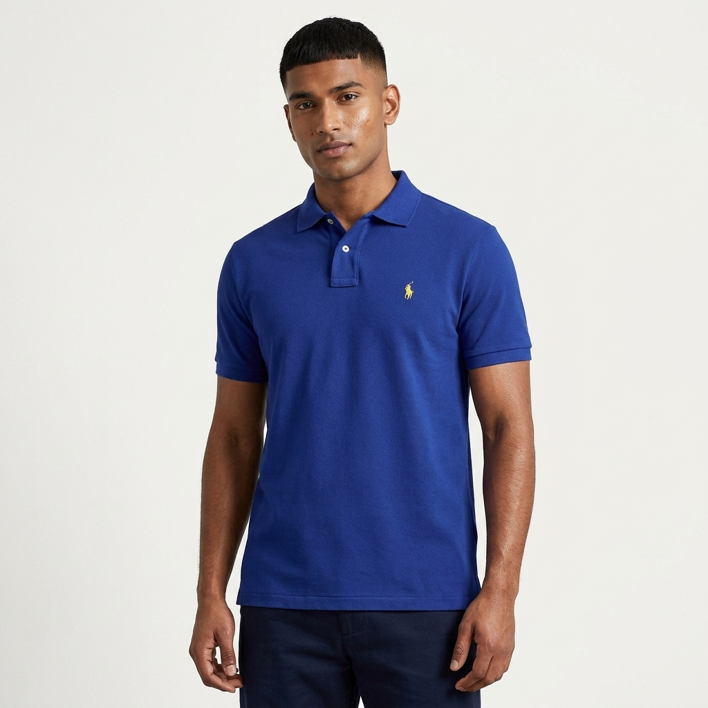 Front view of a Fall Royal Ralph Lauren polo shirt
